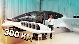 The Lilium Jet, the first vertical take off and landing electric jet, is presented