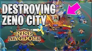 Johar 2891 Destroys 2878 Famine Whale City Zeroed | Rise of Kingdoms