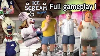 Ice Scream 6 full gameplay + escape ending