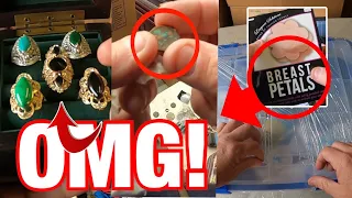 STRIPPERS STORAGE ! FOUND OLD COINS & JEWELRY ! storage wars extreme unboxing mystery boxes