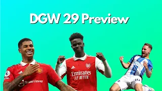 BENCH BOOST TIME - FPL DGW29