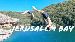 SYDNEY CLIFF JUMPING - Jerusalem bay in 4K