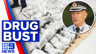 Two major drug busts at border in 24 hours | 9 News Australia