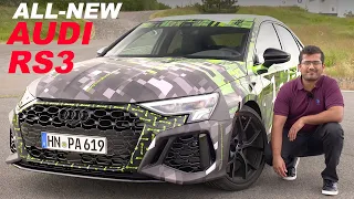 all-new 2022 Audi RS3 400 hp preview with AWD drifting!