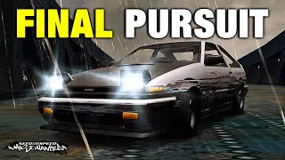 Evade di Final Pursuit? Pelarian EPIC Takumi ke Palmont City - NFS Most Wanted Redux 2020 Indonesia