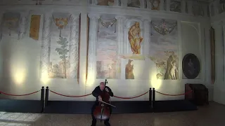 G.DINICU HORA STACCATO cello LUCA PACCAGNELLA (Romanian Folk Dance) Estense Medieval Castle