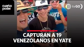 Venezuelan criminals partying on a yacht | Cuarto Poder