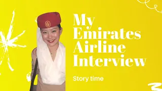 Jeenie Weenie Emirates Airline Interview Story time