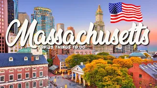 25 BEST Things To Do In Massachusetts 🇺🇸 USA