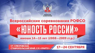 Всероссийские соревнования РОФСО «Юность России» среди юношей 14-15 лет. Суворовская. День 1.