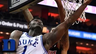 Duke's Zion Williamson Helps Lead 23-Point Comeback vs. Louisville