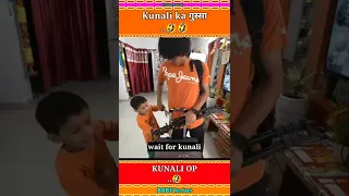 Kunali ka गुस्सा..🤣🤣 - @souravjoshivlogs7028 - Kunali Op reply..🤣🤣 #shorts #souravjoshifact