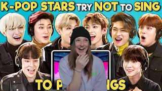 ATEEZ Try not to Sing Or Dance [Reaction]