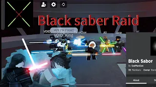 *Saber Showdown* Destroying servers with dual staff & Clan |Black sabor/saber