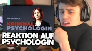 Papaplatte reagiert auf "FRAG EINE KRIMINALPSYCHOLOGIN" 😐... | Papaplatte Highlights