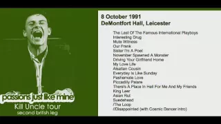 Morrissey - October 8, 1991 - Leicester, England, UK (Full Concert) LIVE