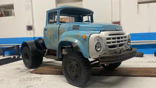 Зил 130 ММЗ 555 1:12 рама готова Zil 130 RC chassis ist fertig😎