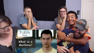 What is a machine? - Funny scene REACTION! | 3 Idiots | Aamir Khan | R Madhavan | Sharman Joshi