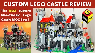 Is this the BEST Custom Neo-Classic LEGO Castle MOC Ever? Review: Black Knights Stronghold!