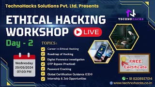 Cybersecurity Practical Workshop| Day 2 | TechnoHacks EduTech