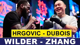 WILDER - ZHANG, HRGOVIC - DUBOIS: CIĘŻKIE BOMBY W SOBOTĘ