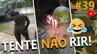 TENTE NÃO RIR - Recrutas Bisonhos do Exercito Brasileiro #39 - Melhores Memes e Vídeos Engraçados