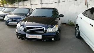 HYUNDAI SONATA 2008 года, пробег 180 000 км, обзор автомобиля в Альянс Select. Чебоксары.