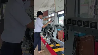 MEKANISME MEKANIK !! Cara perpindahan jalur kereta api secara manual #shorts