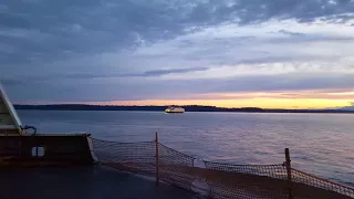 Ferry Ride to Vashon Island on a summer night