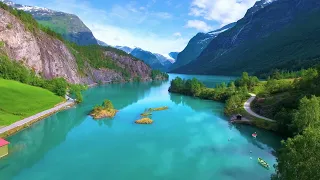 Norway in 8K ULTRA HD  -  Most peaceful Country in the World (60FPS) [HDR]