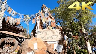 [4K/60FPS] Front Row POV Expedition Everest at Disney's Animal Kingdom (2020)