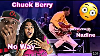 WE CAN'T BELIEVE HE DUCK WALKED! CHUCK BERRY & KEITH RICHARDS - NADINE (REACTION)