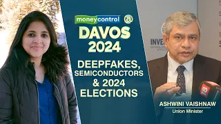 Union Minister Ashwini Vaishnaw On Semiconductors, Deepfakes and Lok Sabha Elections | Davos 2024