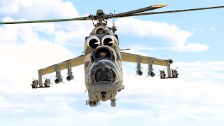 Mi-24D HIND Strikes Again (War Thunder)