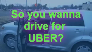 Uber Driving, tips, advice, and tutorial.