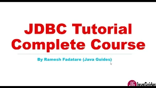 JDBC Tutorial | Complete Course for Beginners