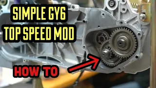 How to make a GY6 faster - FINAL DRIVE GEARS (EPISODE 3)