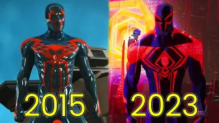 Evolution of Spider-Man 2099 in Movies & TV (2015-2023)