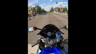 Вперше сів на SUZUKI GSX-R600. Любительський тест-драйв.