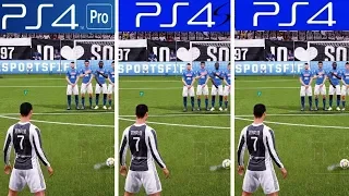 FIFA 19 | PS4 Pro VS PS4 Slim VS PS4 | Graphics Comparison