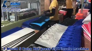 Hot Press EVA insole machine