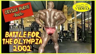Orville Burke - Back & Traps - Battle For The Olympia 2002 DVD