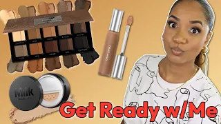 GET READY W/ ME | *NEW* Danessa Myricks Groundwork Palette, Haus Labs Concealer, Milk Makeup Powder!