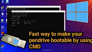 How To Create a Bootable USB in Windows 10 Using CMD| in Hindi