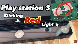 How to fix PS3 blinking red light problem