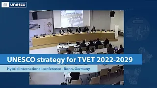 Launch of the UNESCO Strategy for TVET 2022-2029, Day 2 (English)