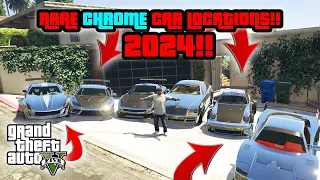 GTA V - Rare Car Location 2024! ( Chrome ) XBOX, PC, PS4, PS5 #gta5