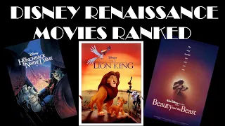 Disney Renaissance Movies Ranked