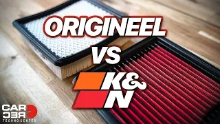 K&N vs NORMAAL luchtfilter - Carrec Performance