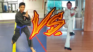Silat VS Kung-fu, Master kungfu lari ketakutan